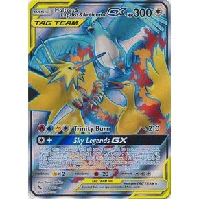 Moltres & Zapdos & Articuno Tag Team GX - 66/68 - Full Art Ultra Rare