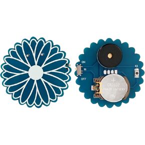 Cricket Noise Maker Prank, 16 Sounds Cricket Chirping Prank Hidden Annoying Sound Several Months Beeping Prank Device Prank Stuff for Adults Party Home Office (Daisy Shape)