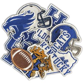 Lexington Patches,Logo Iron-on Patch for Jacket Backpack Jeans Jacket - 11 Pcs