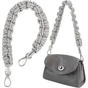 Framendino, Crystal Metal Purse Straps Shoulder Bag Strap Replacement Chain for Handbag