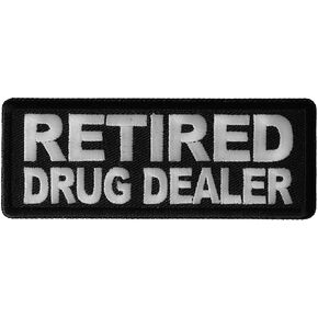 Patches for The Retired - Sew or Iron on ApplicationPatches for Apparel