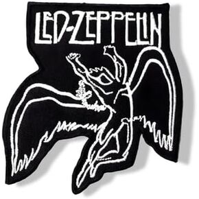 Classic Rock Wings Patch Embroidered Applique for Bold Fashion