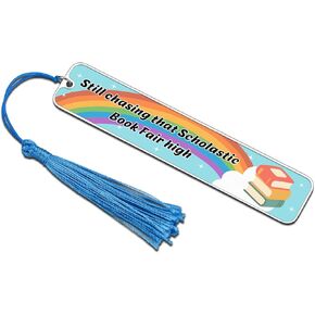 Book Lovers Gifts - Funny Cute Bookmarks for Women - Back to School Supplies for Girls Best Friend Birthday Gifts - Book Marks for Reading Women, Inspirational Reading Gift for Bookworm Bookish