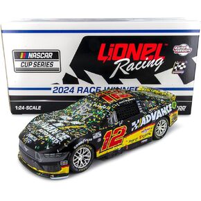 Ryan Blaney Autographed 2024 Iowa Race Win Standard ARC NASCAR Diecast Car 1:24 Scale