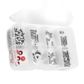 Stainless Steel RC Car Screws Kit Box for Arrma 1/18 Granite Typhon Mojave Grom RC Car Upgrade Parts