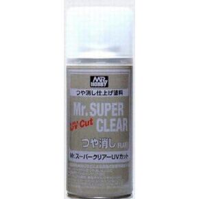 Mr. Super Clear UV Flat (Spray)