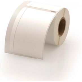 Dymo Compatible 30326 Self-Adhesive VHS Top Labels - Video Tapes, Name Badges, Shipping, Appointment Cards, & More - 1 Roll, 150 Label/Roll, 1.8 x 3.1 Direct Thermal Printer Labels | LabelValue.com