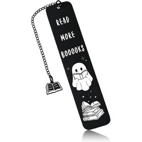 Spooky Bookmarks for Reading Women Men Halloween Bookmark Gifts for Book Lover Bookish Reading Women Scream Reading Gifts Horror Lover Gifts Horror Book Merchandise Booktok