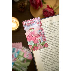 2 Pieces Magnet Bookmarks，Reading Accessories Gifts, Book Marks ＆ Page Markers for Girls, Men, Readers, Teachers, Boys, Kids, Writers, Teens, Reading Lover, Bookworm (Romantic Sunset)