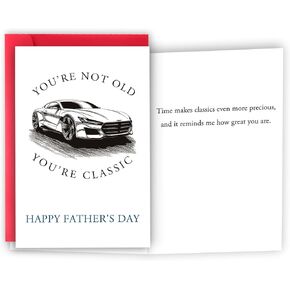 Dog Dad Fathers Day Card, Fathers Day Card Gifts from Dog, Dogs Dad Gifts for Men, Father's Day Dogs Gift, Happy Father's Day Cards for Him