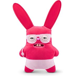 Vacay Vibes by ZURU, Funny Ugly Monster, Plush, Collectible, Toy (Rabid Rabbit - red)