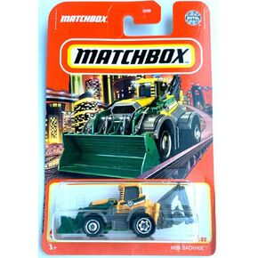 Matchbox MBX Backhoe 68/100 [Green/Yellow]