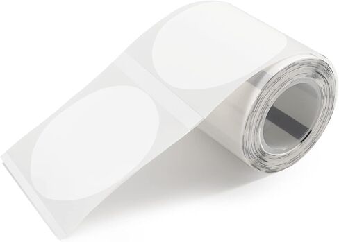 JADENS Multi-Purpose Round Self-Adhesive Label 1.96" x 1.96"(50x50mm), 150 Labels/Roll in Saudi Arabia