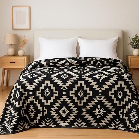 Alpaca Wool Blanket 80x90 in, Hypoallergenic, Soft, Lightweight, Handwoven, Queen Size Red tones in Saudi Arabia