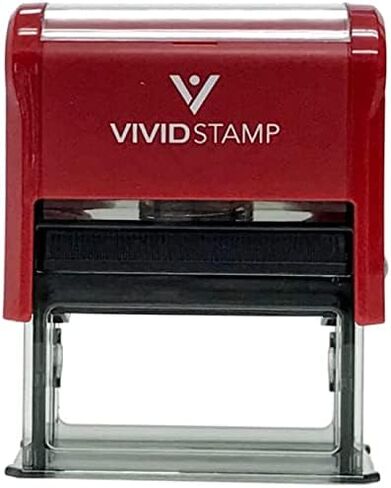 Approved by Self Inking Rubber Stamp (Red Ink) - Medium in Saudi Arabia