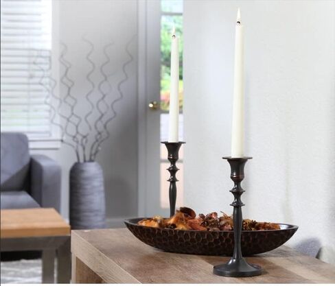 Hosley Decorative Bowl and Orb Set. Ideal Gift for Weddings Special Occasions and for Decorative Centerpiece in Your Living Dining Room (Black) in Saudi Arabia