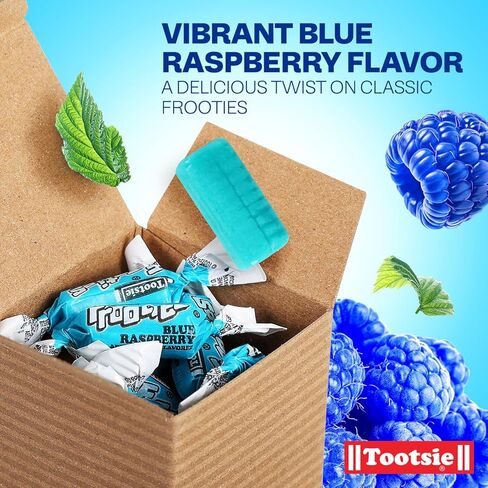 زخارف تحديد مائدة الحلوى ملفوفة بشكل فردي-4 صناديق مليئة بفرديات الحفلات الناعمة المغلفة لحفلة عيد الميلاد ، 4 يوليو ، حمامات الأطفال ، يكشف الجنس ، (الأزرق-العليق) in Kuwait