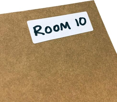 1000 Pieces, 0.75" x 0.3" - Small Labels Stickers to Write on, White Price Pricing Stickers in Saudi Arabia
