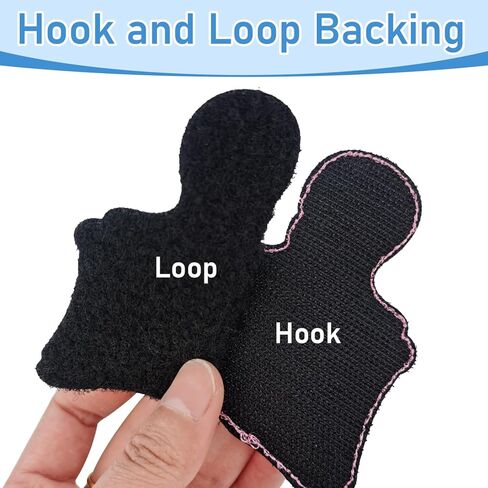 12 Pieces Dog Patches, Hook and Loop Funny Cute Dog Patches for Harness Removable Vest Collar in Kuwait