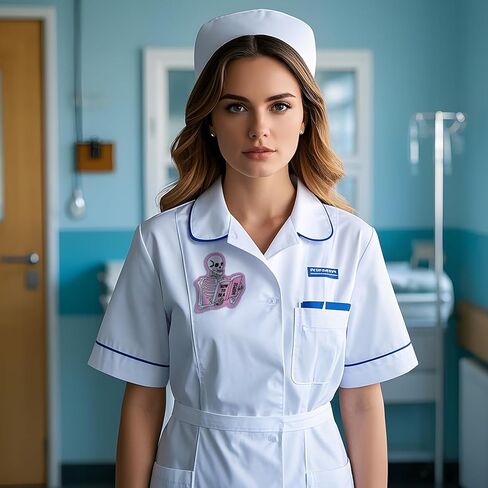 12 Pieces Dog Patches, Hook and Loop Funny Cute Dog Patches for Harness Removable Vest Collar in Kuwait