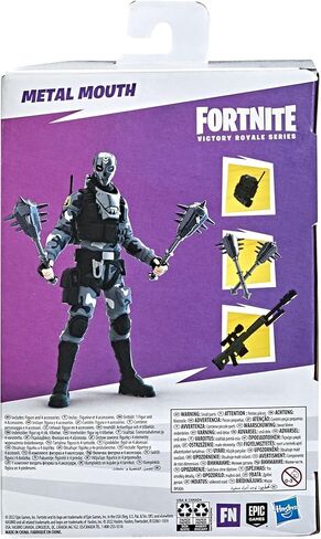 Fortnite Victory Royale Series Metal Metal Math Action Action مع الملحقات - الأعمار 8 وما فوق ، 6 بوصات in Kuwait