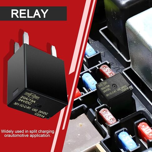 مرحلات الأغراض الخاصة بالسيارات 301-1A-C-R1-U03-12VDC 4 PIN 4 Pack in Kuwait