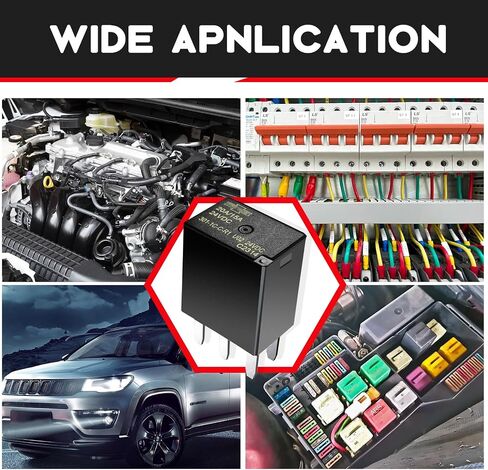 مرحلات الأغراض الخاصة بالسيارات 301-1A-C-R1-U03-12VDC 4 PIN 4 Pack in Kuwait