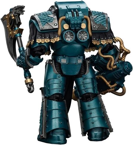 JOYTOY Warhammer The Horus Heresy 1/18 Action Figure-Alpha Legion Saboteur Consul-Collection Model Birthday Gifts in Saudi Arabia