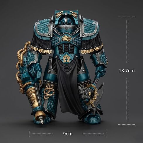 JOYTOY Warhammer The Horus Heresy 1/18 Action Figure-Alpha Legion Saboteur Consul-Collection Model Birthday Gifts in Saudi Arabia
