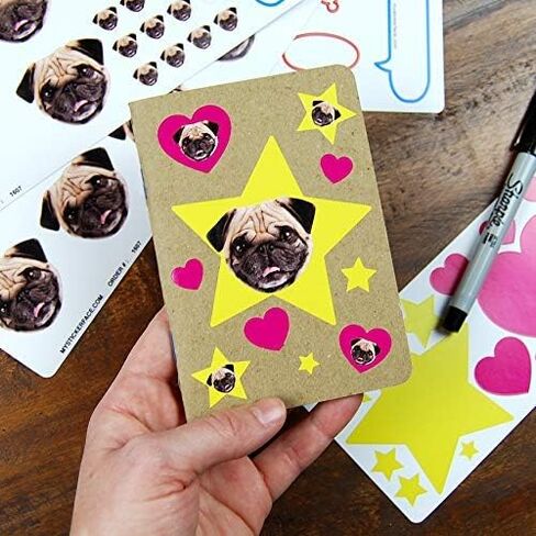 Custom Face Stickers, Pet Stickers, Stickers of Your Face, Elite Sampler Sheet - Custom Gift in Saudi Arabia