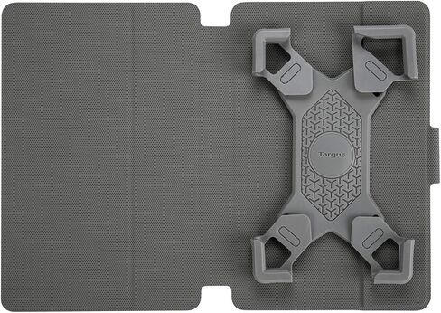 Targus SafeFit Universal Tablet Case for 7-8.5" 360-Degree Rotating Tablet with Hands Free Standup, Military Grade Drop- Safe Protection, Secure Closure,Water-resistant,Anti-Scratch, Black (THZ784GL) in Kuwait