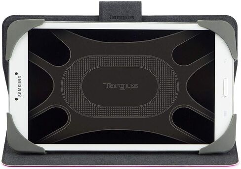 قضية Targus Safefit Universal Tablet لـ 7-8.5 "360 درجة قرص دوار مع الوقوف الخالية من اليدين ، حماية آمنة للصف العسكري ، الإغلاق الآمن ، مقاومة للماء ، مضاد للدخل ، أسود (THZ784GL) in Kuwait