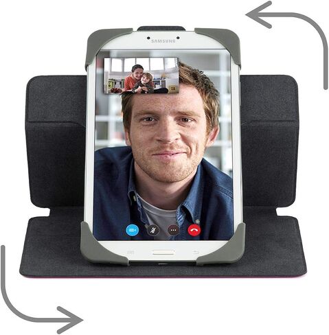 قضية Targus Safefit Universal Tablet لـ 7-8.5 "360 درجة قرص دوار مع الوقوف الخالية من اليدين ، حماية آمنة للصف العسكري ، الإغلاق الآمن ، مقاومة للماء ، مضاد للدخل ، أسود (THZ784GL) in Kuwait