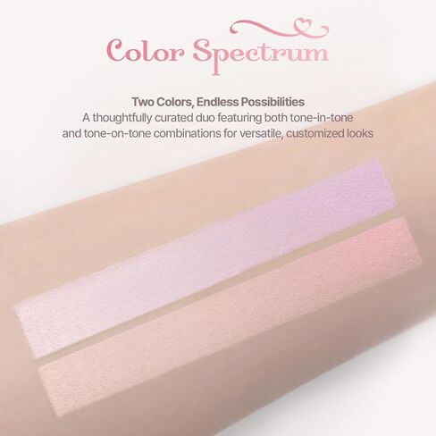 2-in-1 Cheek Tint Blush Contour Palette Hot Living Coral Blush High Pigment Blush Cheek Tint Compact Powder Makeup Blush Cheek Stain Face Makeup Powder Blush Face Korean Beauty Blush (0.30 fl oz) in Saudi Arabia