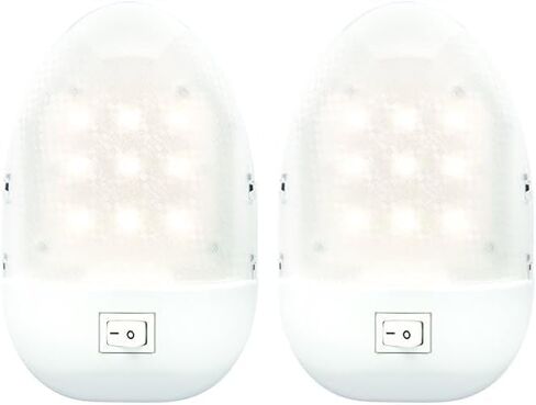 Optronics RVILL33P مفتاح تشغيل/إيقاف فردي (مصباح LED داخلي RV)، أبيض in Saudi Arabia