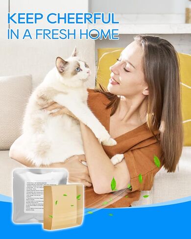 6-Pack N50 Odor Eliminator Refill Compatible with PuraMax 2 Fit for Purobot MAX PRO Automatic Self Cleaning Litter Box, Cat Litter Freshener for Home Toilet in Kuwait