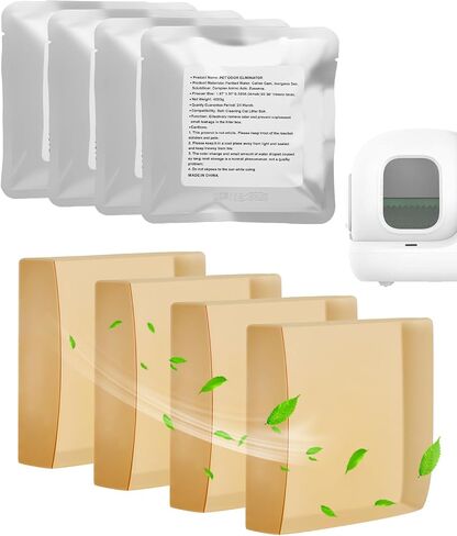 6-Pack N50 Odor Eliminator Refill Compatible with PuraMax 2 Fit for Purobot MAX PRO Automatic Self Cleaning Litter Box, Cat Litter Freshener for Home Toilet in Kuwait