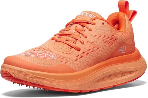 KEEN Women's WK400 Performance Breathable Walking Shoes, Plaza Taupe/Birch, 11 in Saudi Arabia