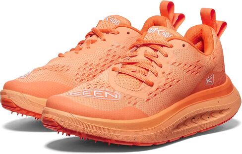 KEEN Women's WK400 Performance Breathable Walking Shoes, Plaza Taupe/Birch, 11 in Saudi Arabia
