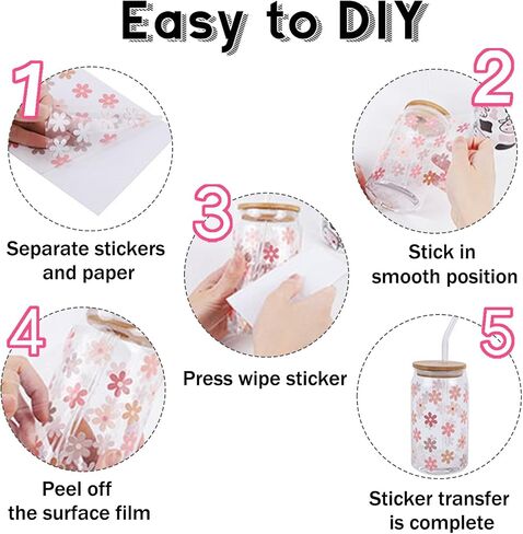 10 Sheets Halloween UV DTF Cup Wraps Bulk for 16 OZ, Horror Cartoon Decals UV DTF Cup Wraps Transfer Stickers for Glass Cups Tumblers (B) in Saudi Arabia