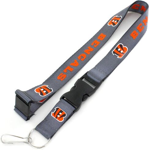 أمينكو NFL Baltimore Ravens Team Lanyard، فحمي، 6 in Kuwait
