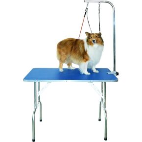 SHELANDY Professional pet Grooming Table with Double leashes and clamp for Large and Medium Dogs (Portable (32 * 20 inch))