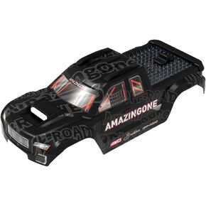1/20 Scale RC Car Accessories Shell Body Black, Spare Parts RC Vehicle Bodies for AMAZINGONE 20208