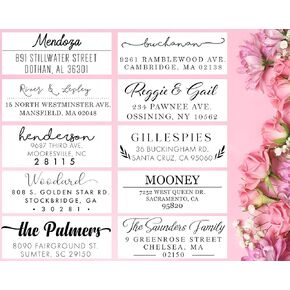 Custom Return Address Stamp | Self Inking Return Address Stamps | Personalized Address Stamp | Wedding Invite Stamp | Housewarming Gift