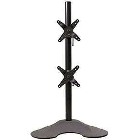 Ergotech Dual Vertical LCD Monitor Stand (100-D28-B11),Black