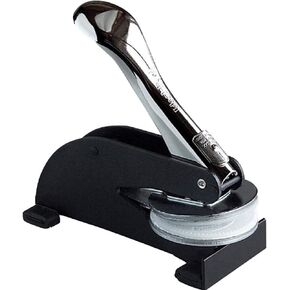 Desk Embosser - Custom Logo Official Seal Embosser Personalized with Your Text or Image 1 x 5/8"