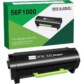 56F1000 Toner Cartridge Replacement for Lexmark MS321 MS321dn MS421 MS421dw MS521dn MS621dn MX321 MX421 MX521 MX521de MX521ade MX522 MX622 MX622adhe Printer Toner