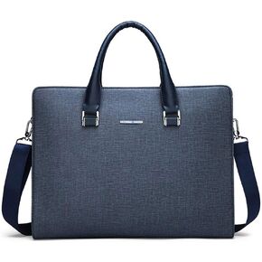 Laptop Briefcase Bag,Business Bag Removable Shoulder Strap Waterproof Work Travel Portable for Computer Bag