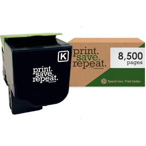 Print.Save.Repeat. Lexmark 78C1XK0 Black Extra High Yield Toner Cartridge for CS421, CS521, CS622, CX421, CX522, CX622, CX625 Laser Printer [8,500 Pages]