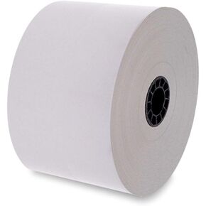 80 mm x 170' Iconex Sticky Media Full Tack Linerless Labels (12 Rolls)